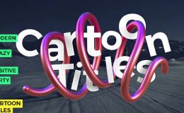 Winding Line Cartoon Titles - Videohive