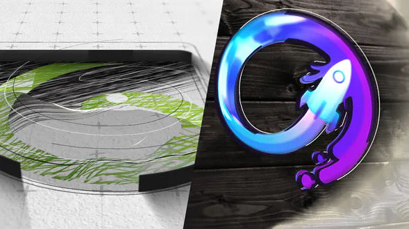 Abstract Drawing Logo Reveal – Videohive