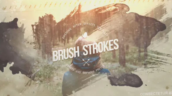 Brush Strokes Inspire Slideshow – Videohive