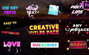 Creative Titles | Premiere Pro MOGRT – Videohive