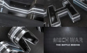 Epic Metal Neon Logo v2 – Videohive