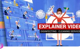 Explainer Video Disinfection, Cleaning services - Videohive