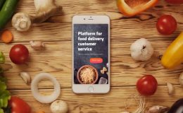 Food App Logo Reveal - After Effects Template