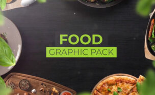 Food Graphic Pack For Premiere Pro