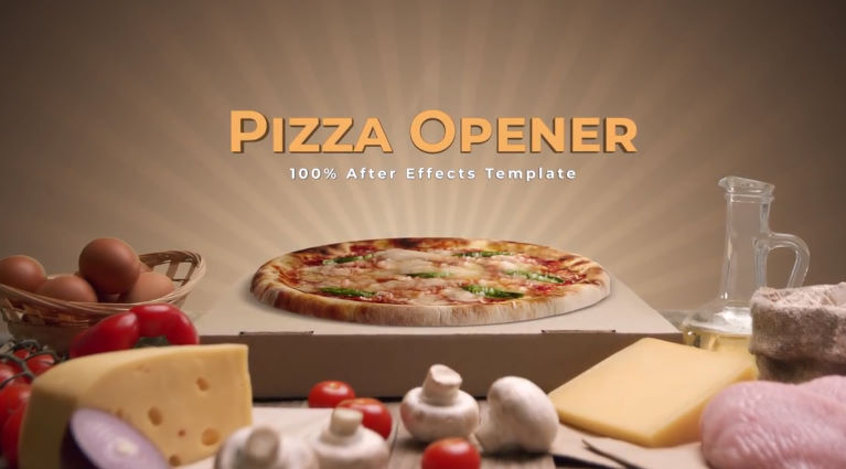 Pizza Commercial – Motion Array