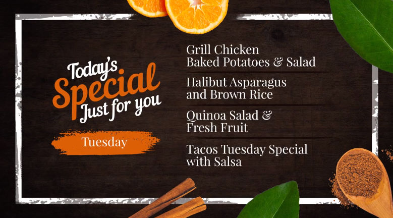 Restaurant Today’s Special Menu – After Effects Template