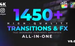 Videohive Unique Transitions & FX – Final Cut Pro X & Apple Motion