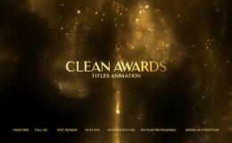 Golden Particles Award Titles - Videohive