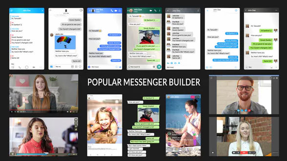Popular Messenger Builder v3.0 – Videohive