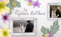 Wedding Slideshow Floral - After Effects Template