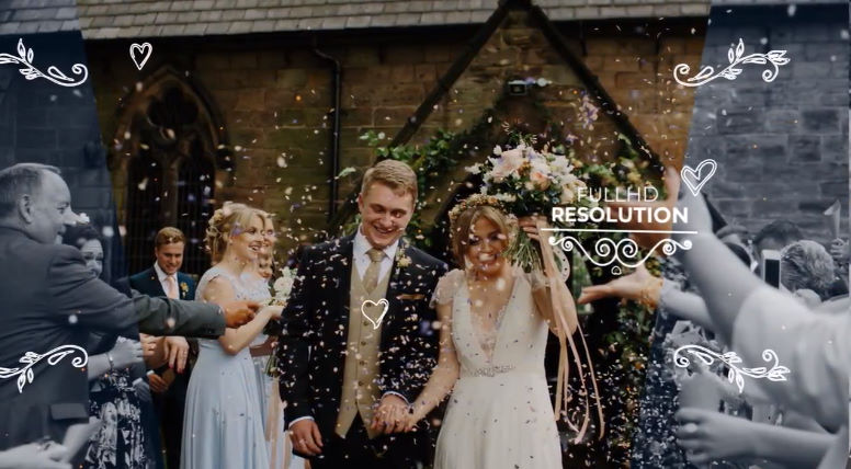 Wedding Slideshow Premiere Pro Template INTRO HD