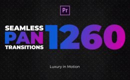 1260 Seamless Pan Transitions - Premiere Pro