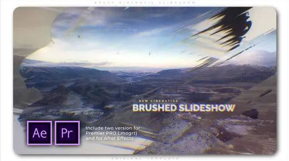 Videohive Brush Cinematic Slideshow – Premiere Pro