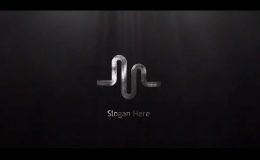 Cinematic Silver & Gold Logo - With Sound Effects - AE Template