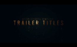 Motion Array Cinematic Trailer Titles