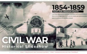 Civil War History Slideshow – Videohive