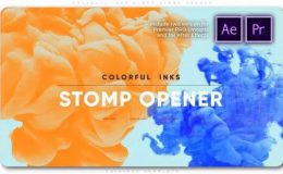 Videohive Colorful Inks Claps Stomp Opener - Premiere Pro