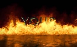 Fire Logo V2 - With Sound Effects - After Effects Template