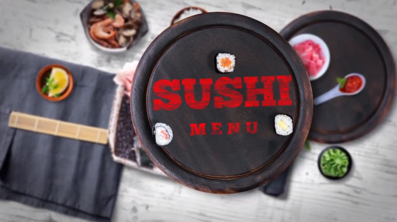 Sushi Promo – After Effects Template