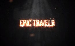 Trailer Fire Fast - After Effects Templates