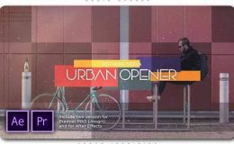 Urban Inspiring Media Opener Videohive - Premiere Pro