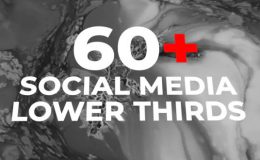 60 Social Media Lower Thirds - Videohive