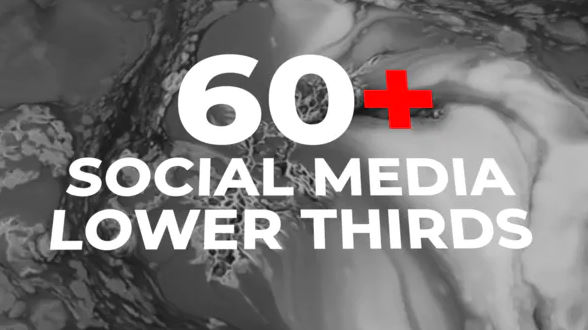 60 Social Media Lower Thirds – Videohive