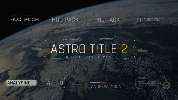 Astro Title 2 – Videohive