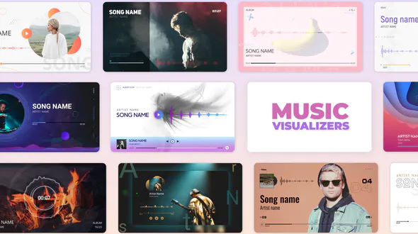 Audio Music and Podcast Visualizers – Videohive