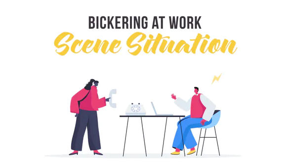Bickering at work – Scene Situation – Videohive
