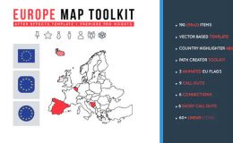 Europe Map Toolkit - Videohive