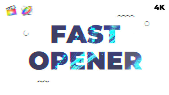 Fast Opener | FCPX and Motion 5 Videohive – Apple Motion