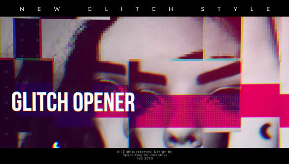 Glitch Inspired Opener – Videohive