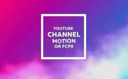 Glitch Youtube Channel Kit Videohive - Apple Motion