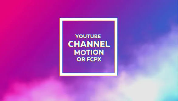 Glitch Youtube Channel Kit Videohive – Apple Motion