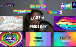LGBTQ Titles And Scenes | After Effects – Videohive