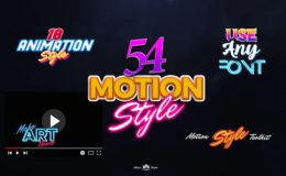 Motion Styles Toolkit | Text Effects & Animations - Videohive