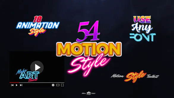 Motion Styles Toolkit | Text Effects & Animations – Videohive