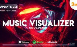 Music Visualizer Tunnel with Audio Spectrum v2 - Videohive