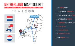 Netherland Map Toolkit - Videohive