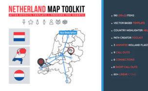 Netherland Map Toolkit – Videohive