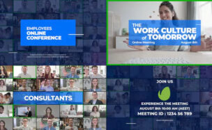 Online Meeting Video Conference Promo – Videohive