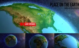 Place on The Earth | Map | Globe - Videohive