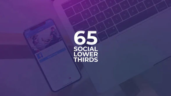 Social Media Lower Thirds – Videohive