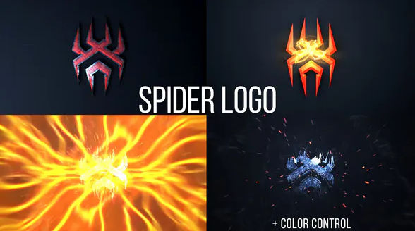 Spider Logo – Videohive