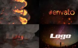 Stylish Fire Logo | After Effects - Videohive