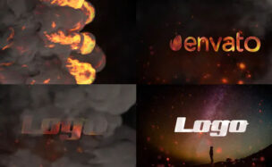 Stylish Fire Logo | After Effects – Videohive
