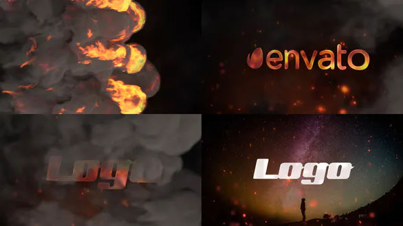 Stylish Fire Logo | After Effects – Videohive