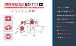 Switzerland Map Toolkit - Videohive