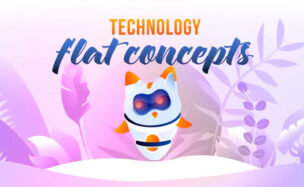 Technology – Flat Concept – Videohive